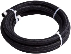 450 Series Black Braided Light Weight Hose -20AN AF450-20-2M