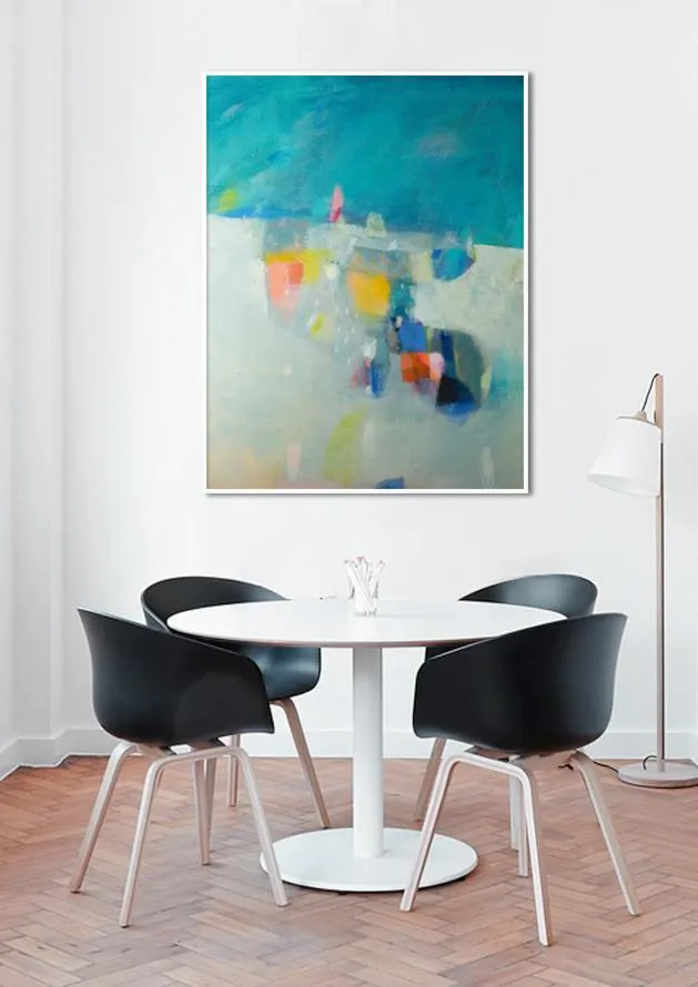 Abstract art print gallery wall prints wall art ocean print by Camilo Mattis