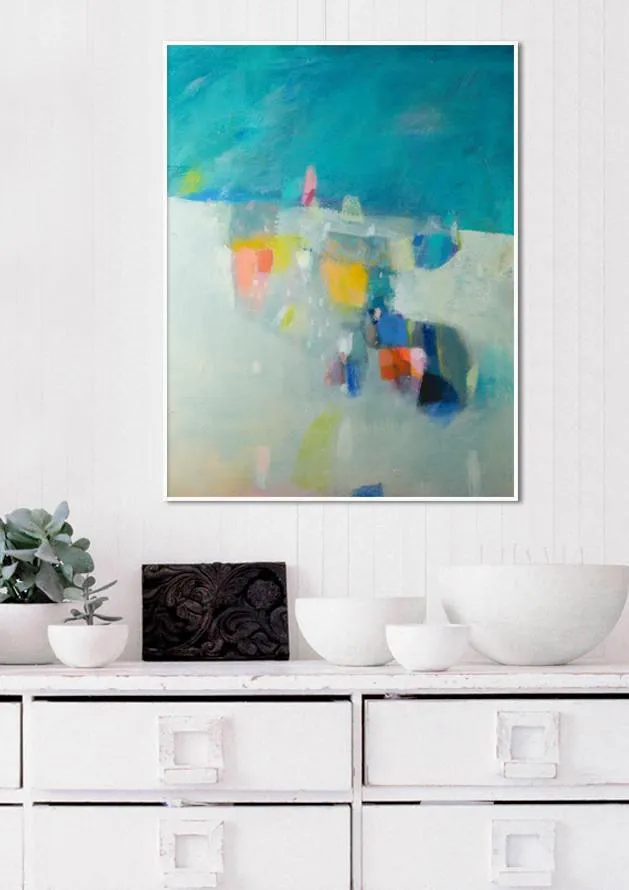 Abstract art print gallery wall prints wall art ocean print by Camilo Mattis