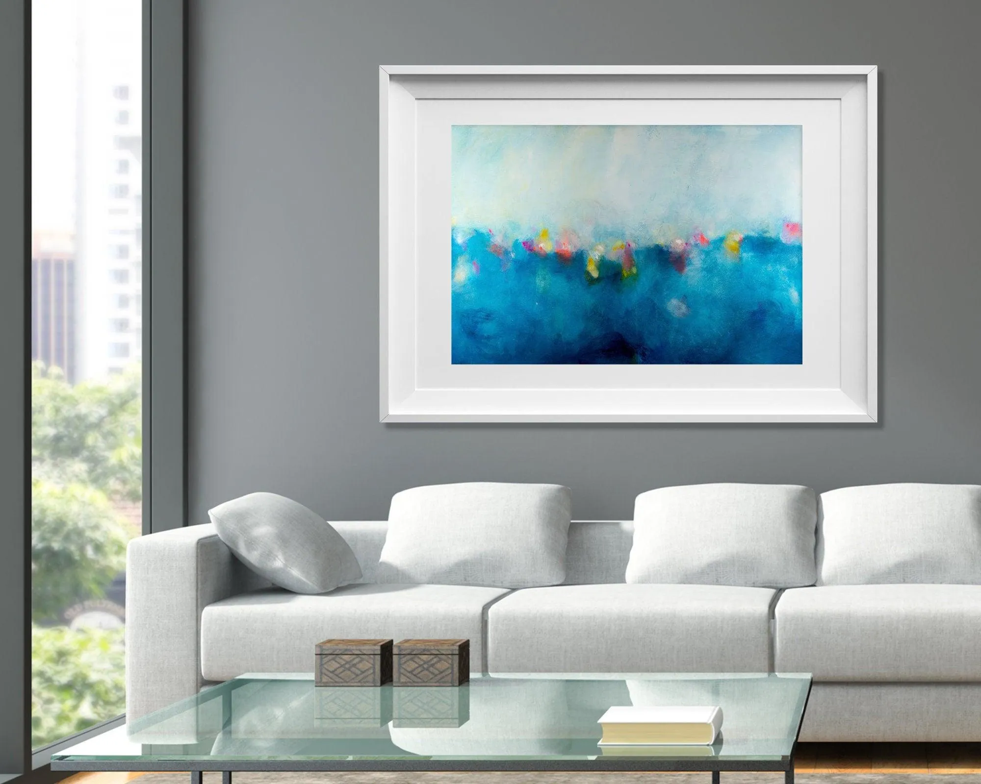 acrylic painting abstract art print canvas art Acrylic Art Print abstract paintings modern art Camilo Matiz