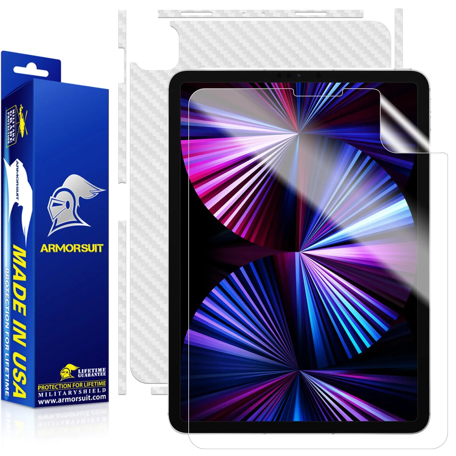 Apple iPad Pro 11 (2021 / 2022) Screen Protector   Vinyl Skin Full Wrap Film