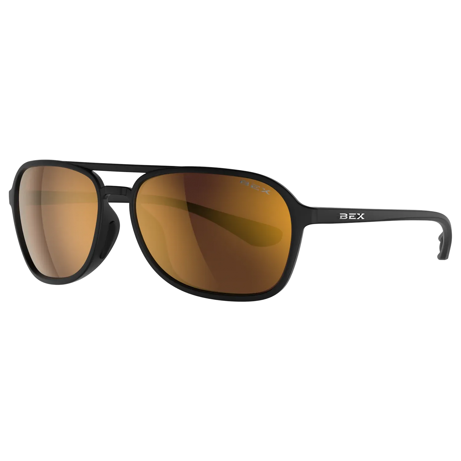 BEX Ranger Lite Black/Brown/Gold Sunglasses - S125BKBRGL