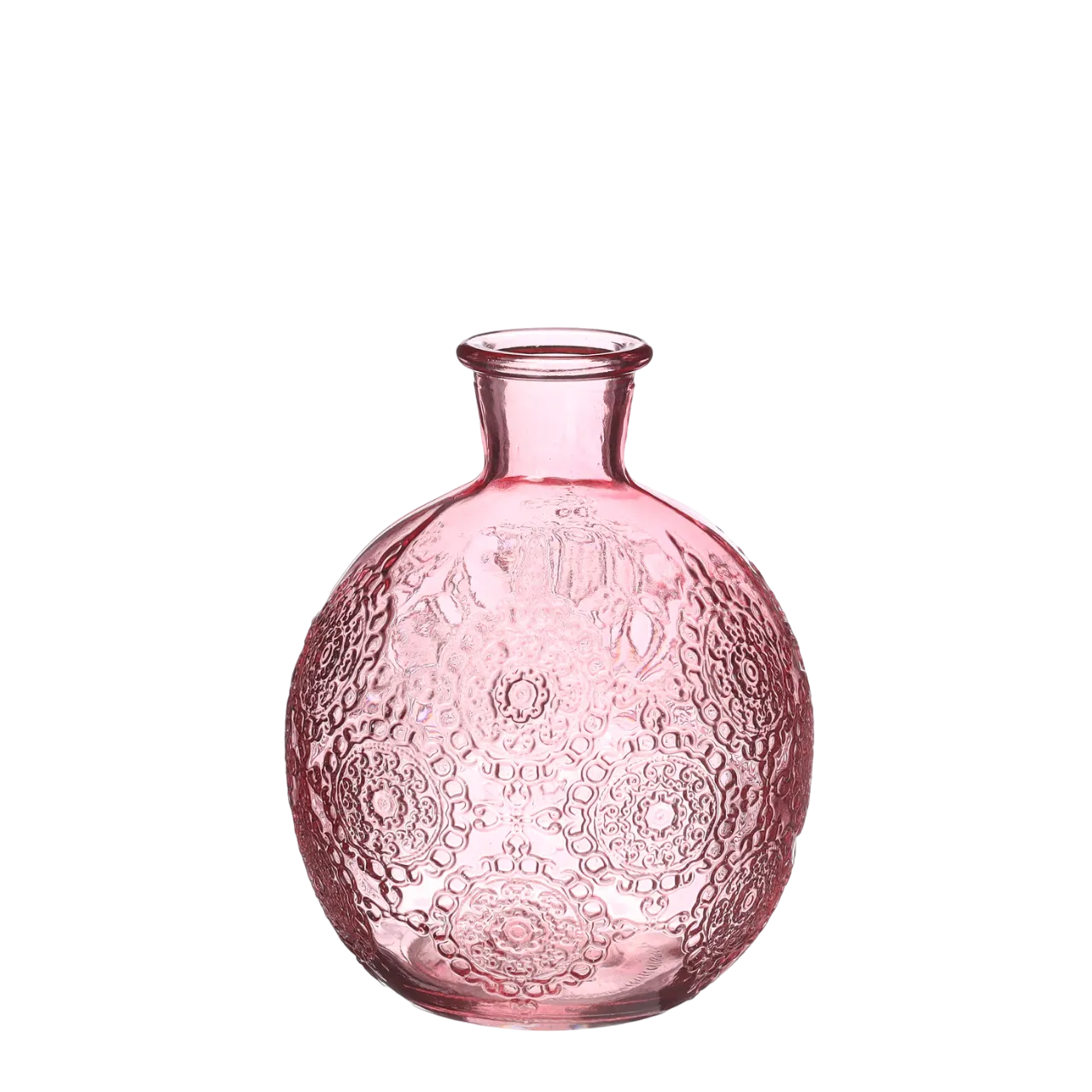 BOTTLE H12X9.5CM SOFT PINK