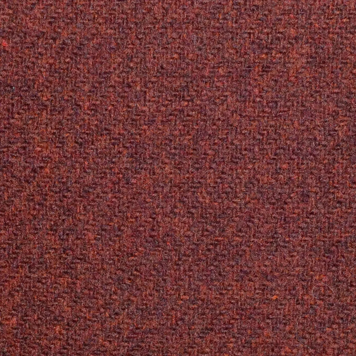 Burnt Orange Marl Lambswool Tweed