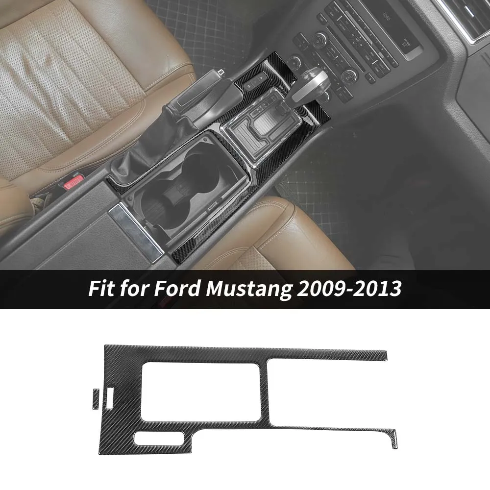 Center Console Gear shifter Panel Frame Cover For Ford Mustang 2009-2013 Accessories | CheroCar