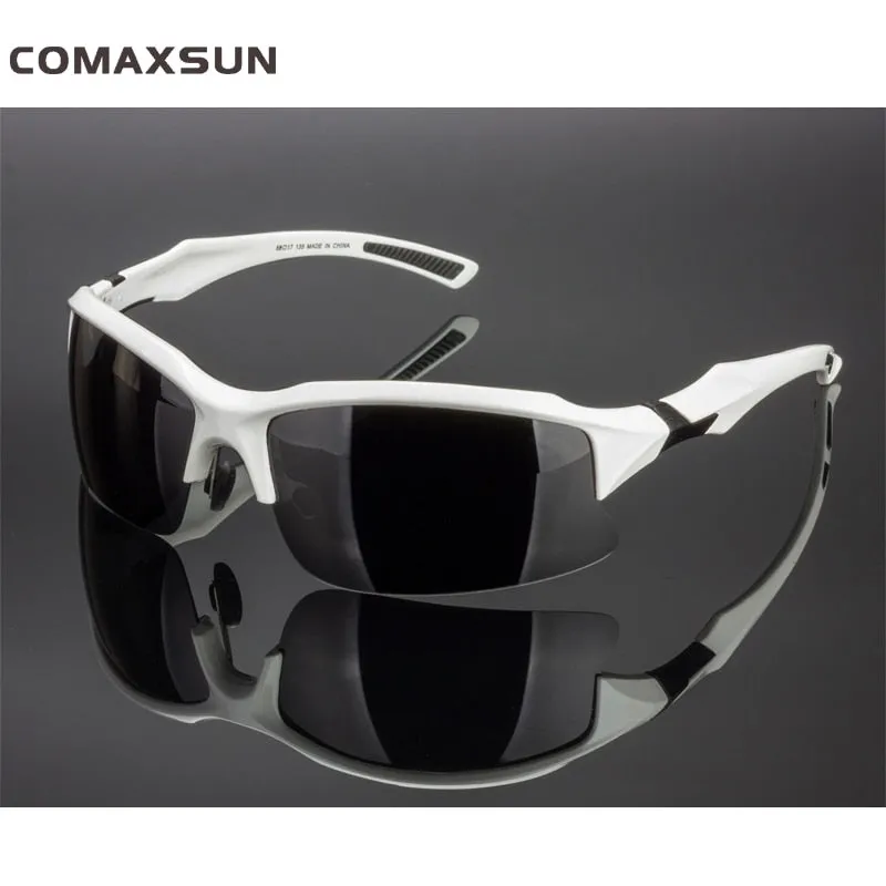 Comaxsun Men's Polarized Full Rim Rectangle Acetate Sport Sunglasses XQ129