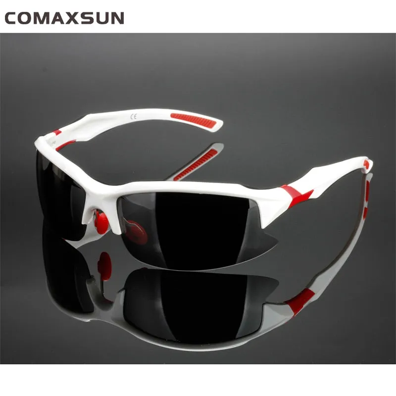 Comaxsun Men's Polarized Full Rim Rectangle Acetate Sport Sunglasses XQ129