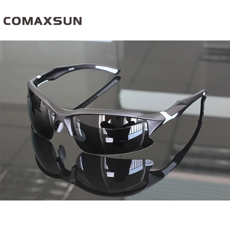 Comaxsun Men's Polarized Full Rim Rectangle Acetate Sport Sunglasses XQ129