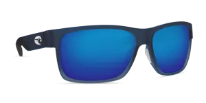 Costa Del Mar Half Moon Sunglasses - Bahama Blue Fade/Blue Mirror 580P