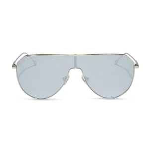 DASH SHIELD - SILVER   SILVER MIRROR SUNGLASSES