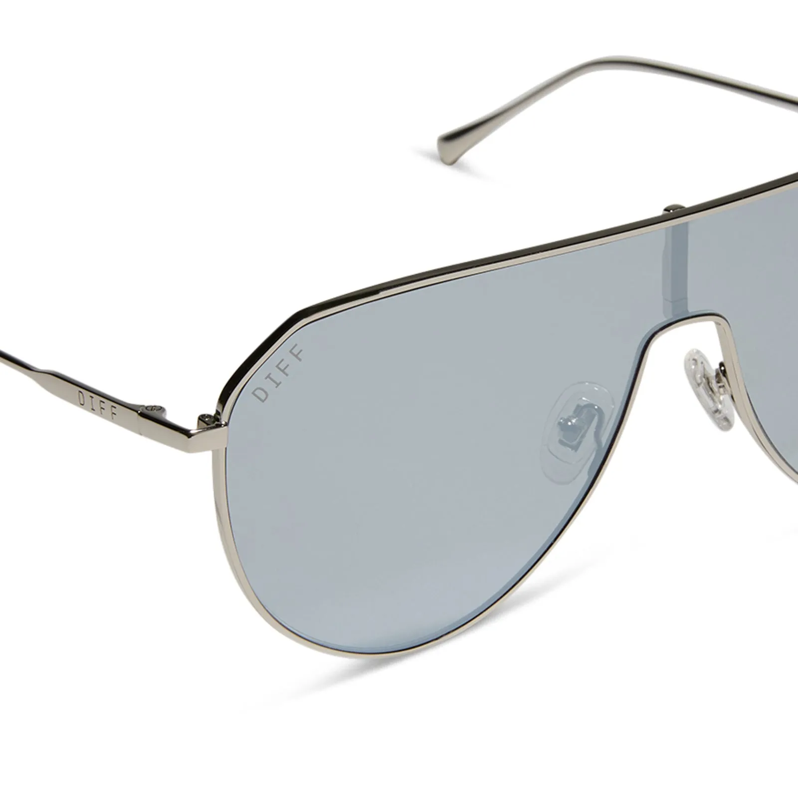 DASH SHIELD - SILVER   SILVER MIRROR SUNGLASSES