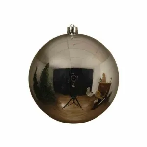 Decoris Shatterproof Bauble 14cm - Silver