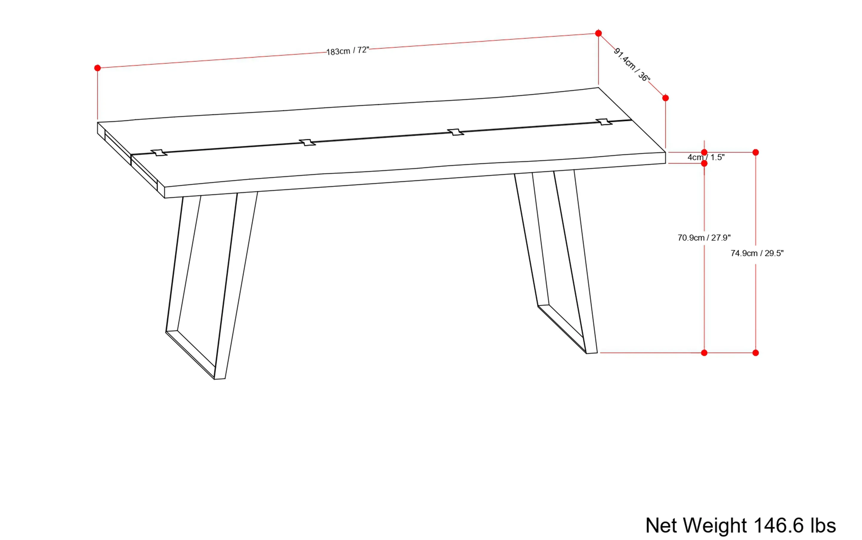 Delta Dining Table