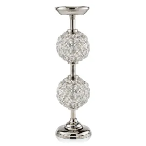 Esfera Pilar Double Cristal Ball Candleholder