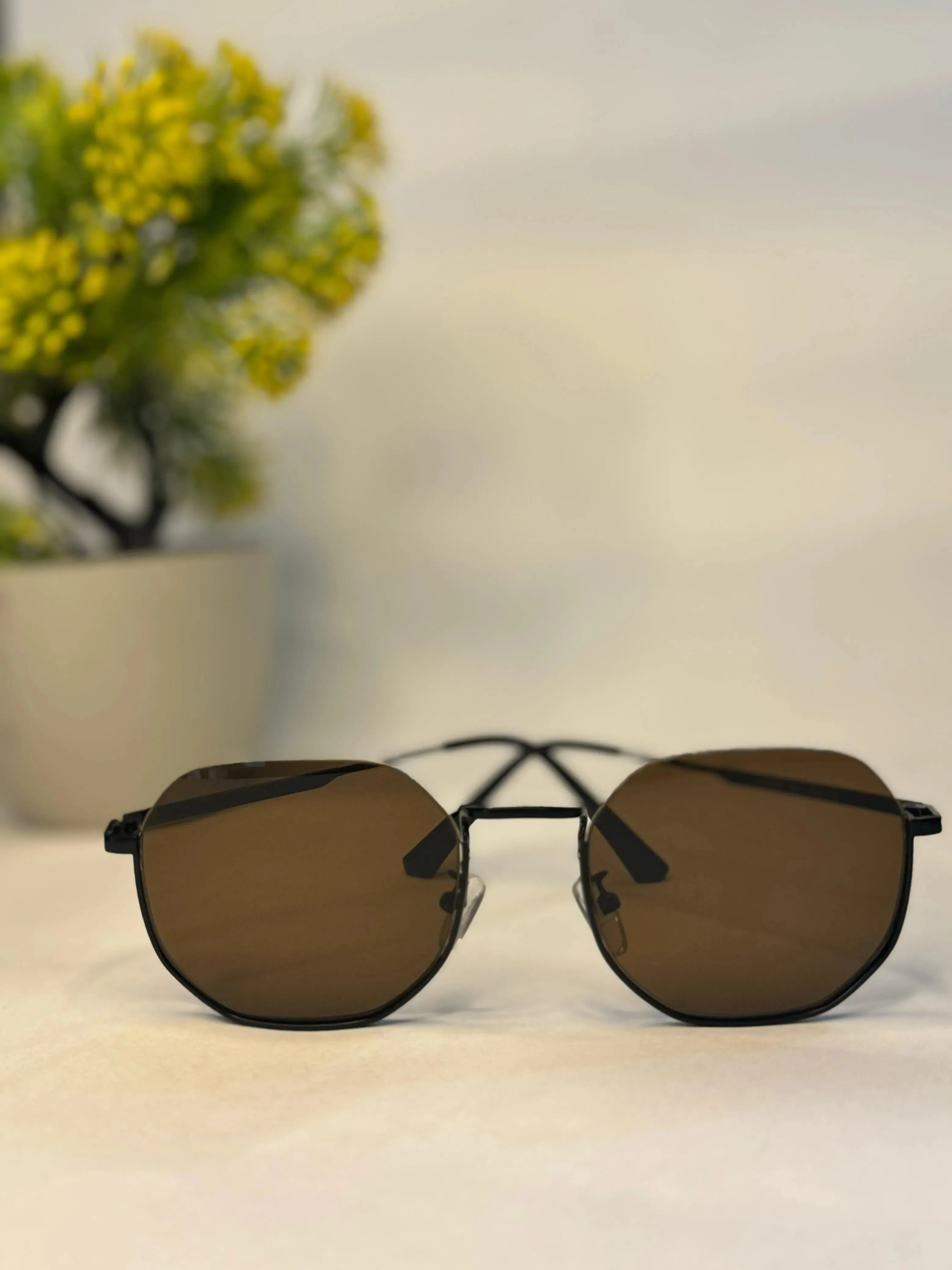 GlamGaze Sunglasses Brown