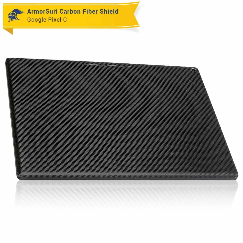 Google Pixel C Screen Protector   Black Carbon Fiber Skin