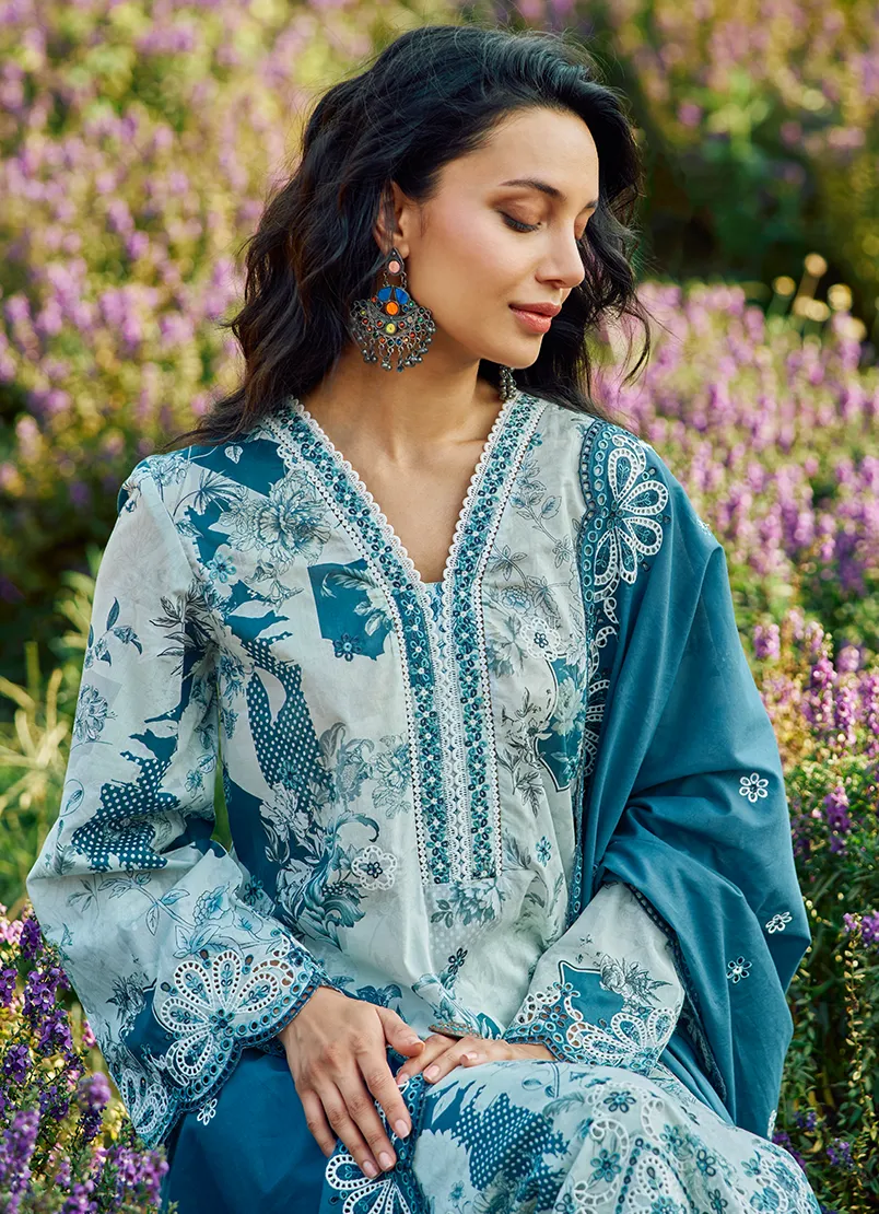 Image Printkari Luxury Lawn Collection – Samah