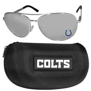 Indianapolis Colts Aviator Sunglasses and Case