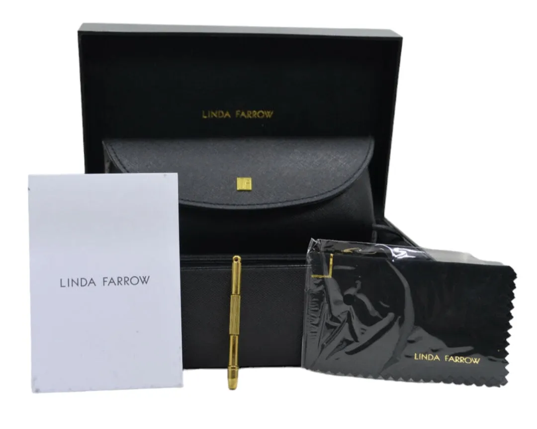 LINDA FARROW TALITA RECTANGULAR SUNGLASSES