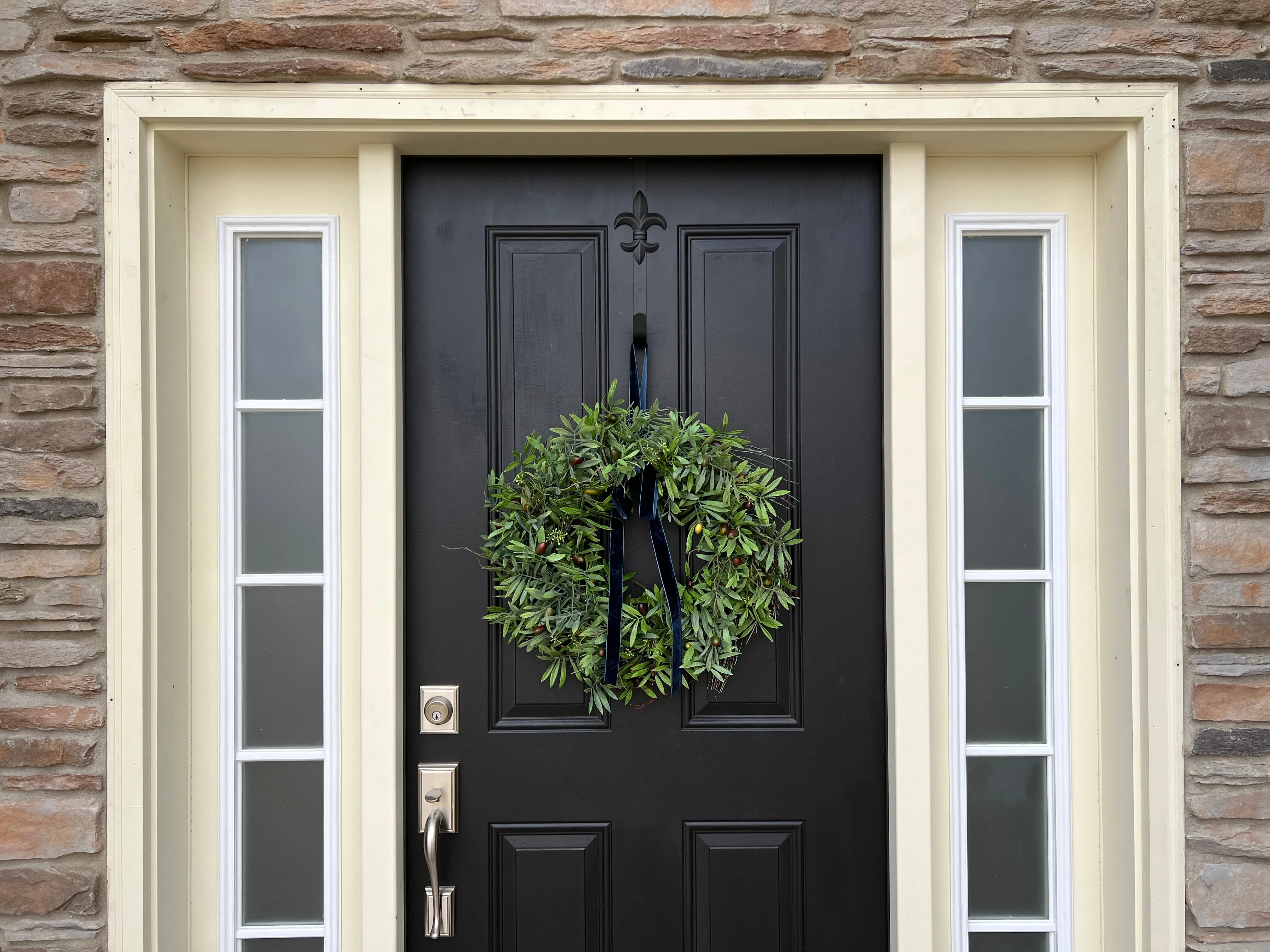 Mediterranean Olive Branch Wreath