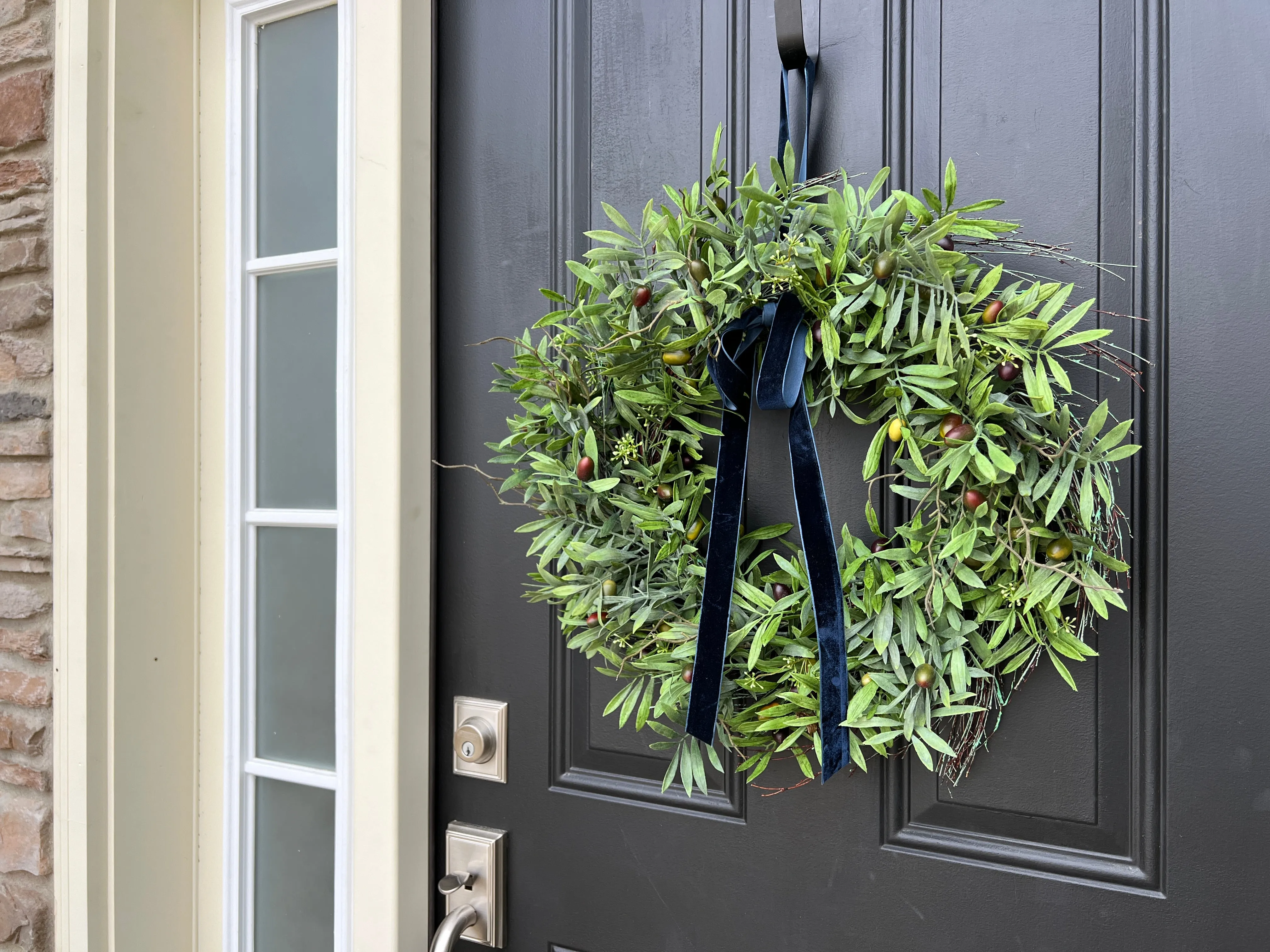 Mediterranean Olive Branch Wreath