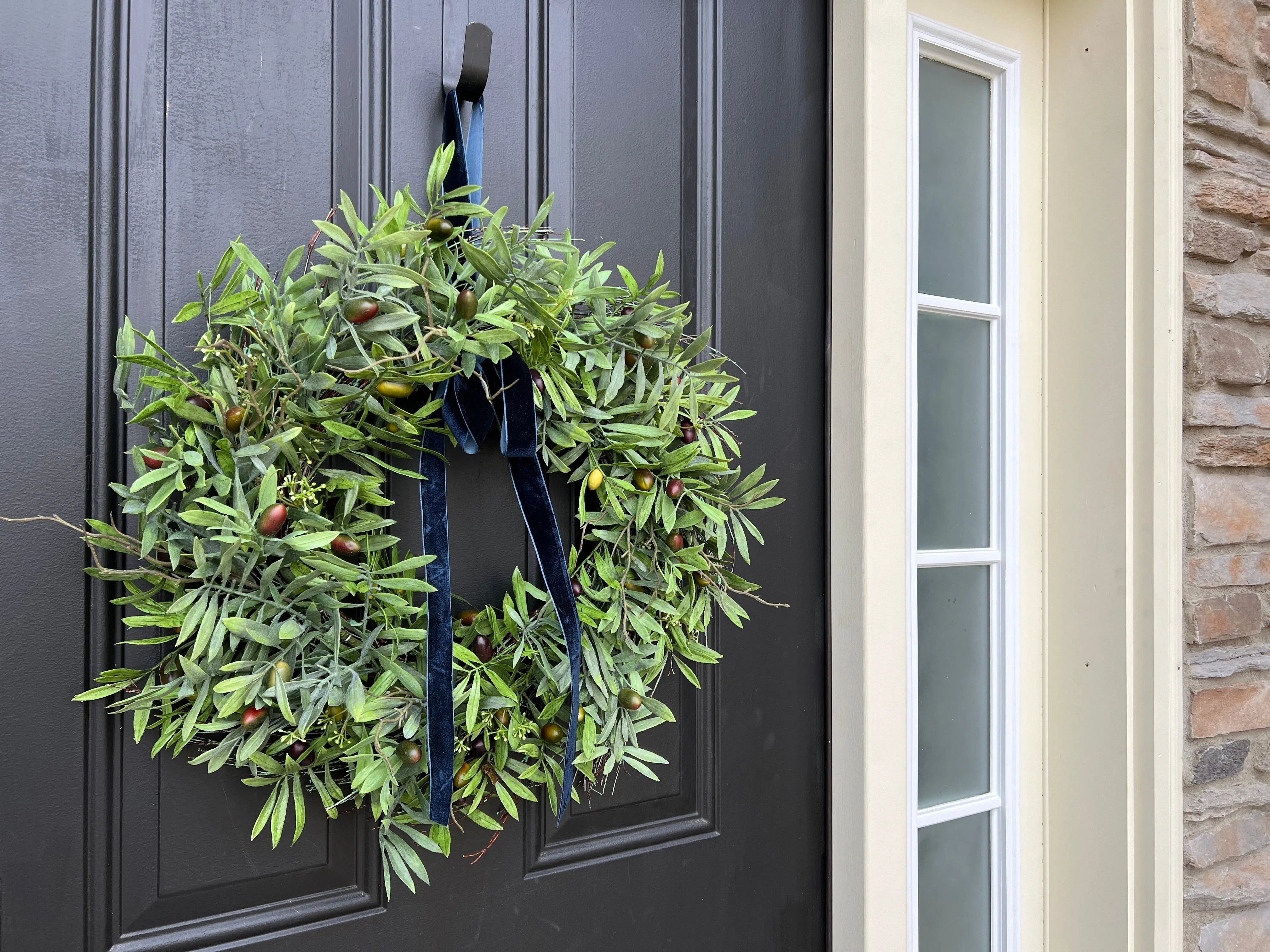 Mediterranean Olive Branch Wreath