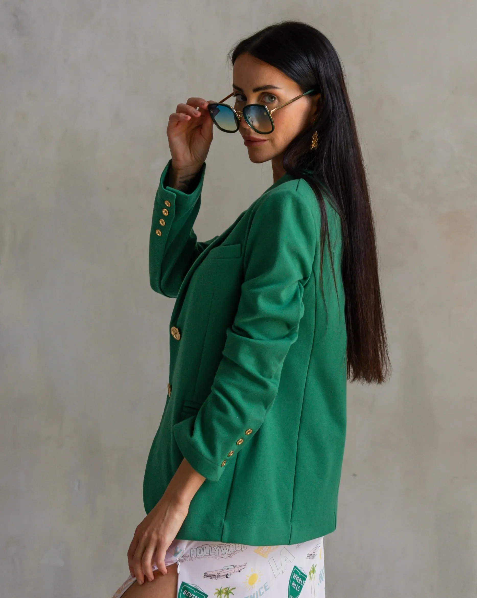 Morrison Interlock Blazer Ivy