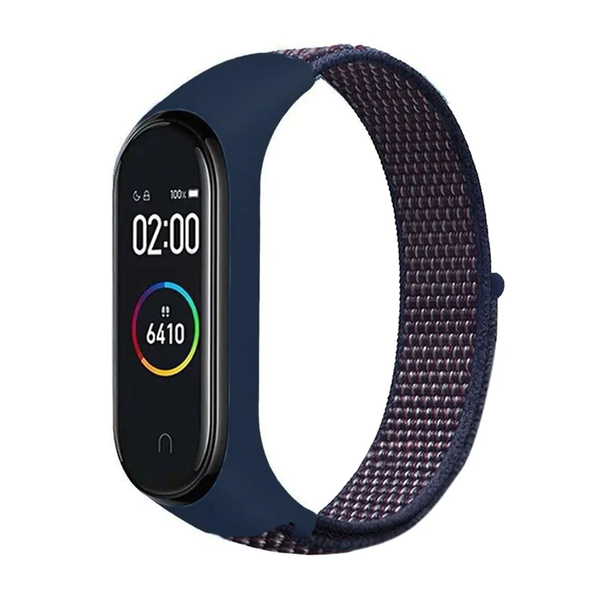 Nylon Wristband Strap for Mi Band 6/5/4/3 - Indigo