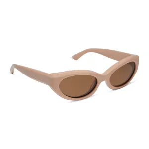 PETRA - NUDE   BROWN   POLARIZED SUNGLASSES