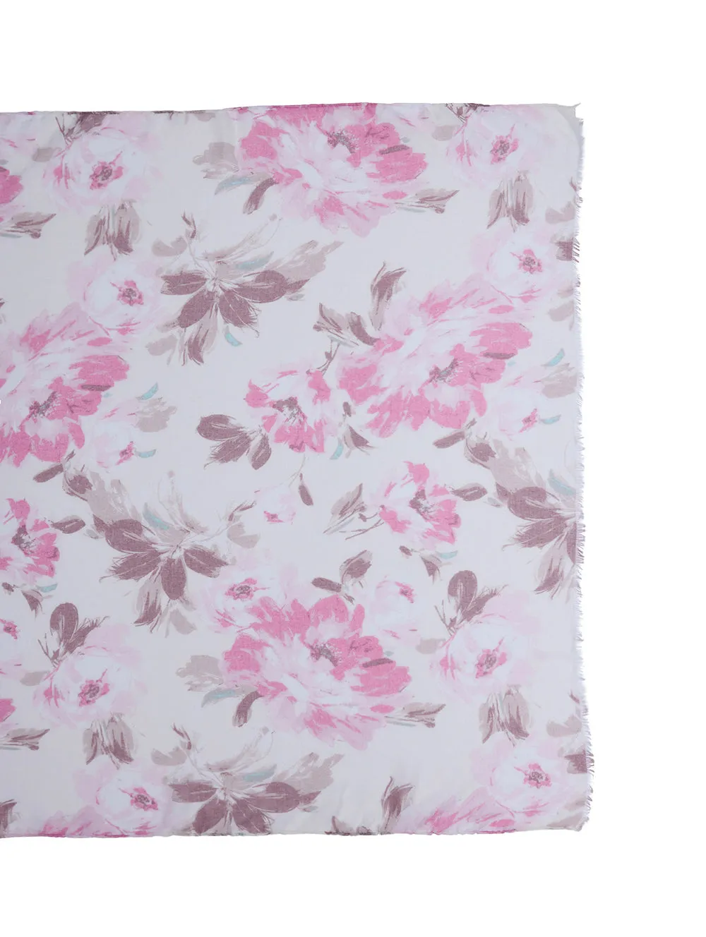 Pink Florals Scarf