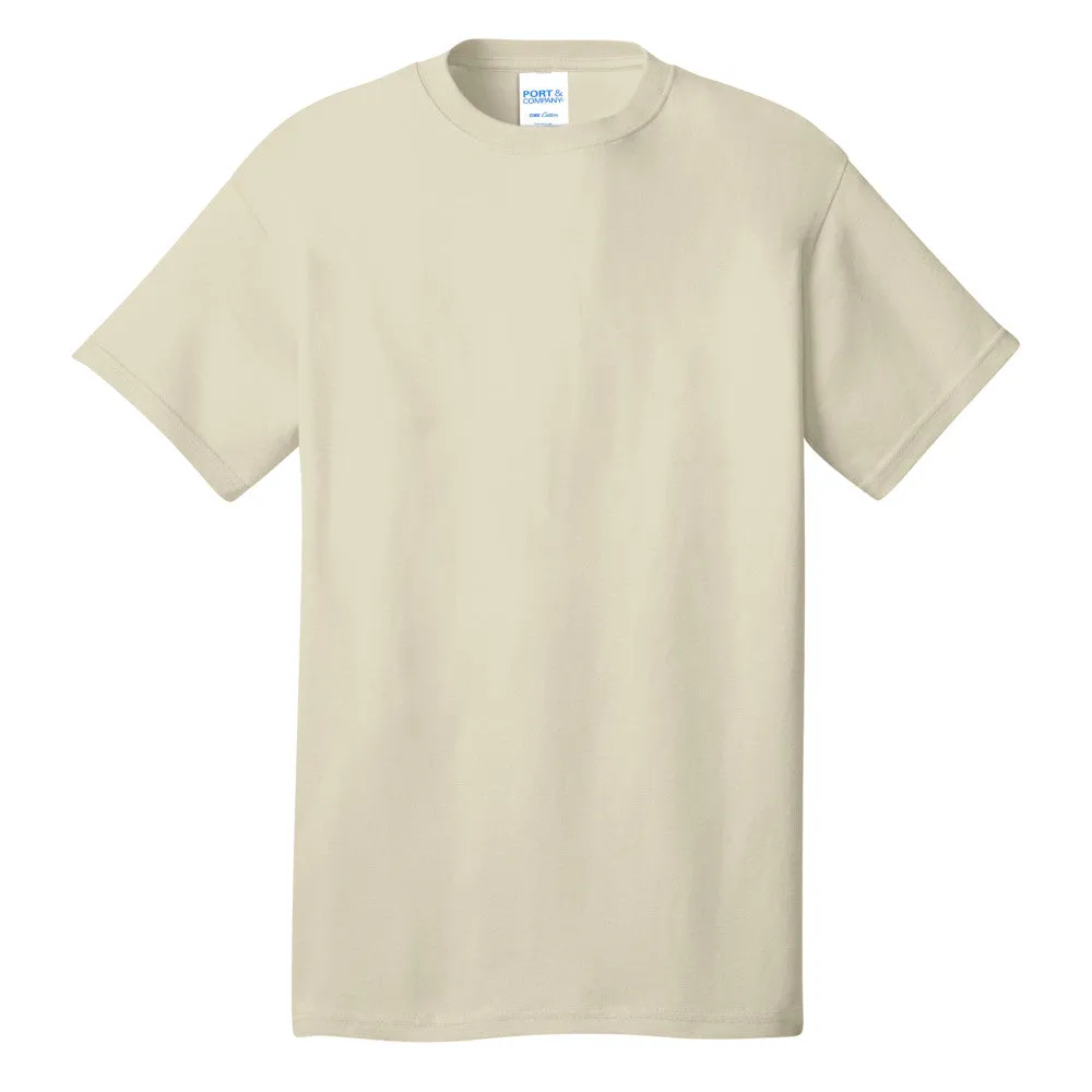 Port & Company® Core Cotton Tee - Natural