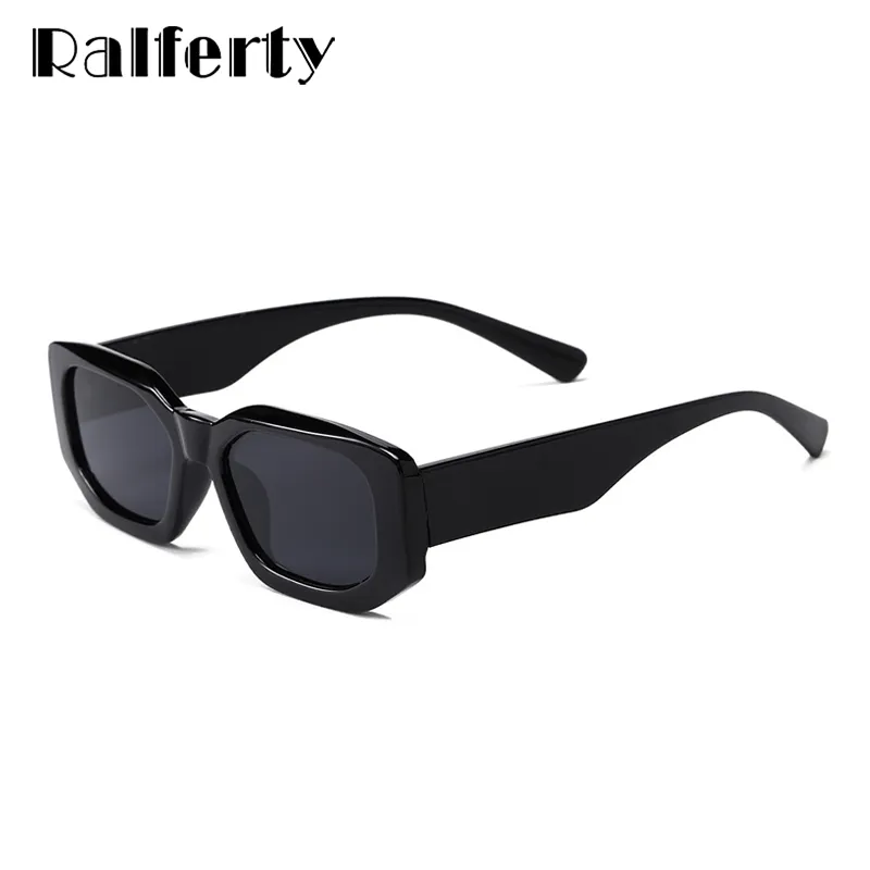 Ralferty Women's Sunglasses Irregular Shadows Y2k W95300