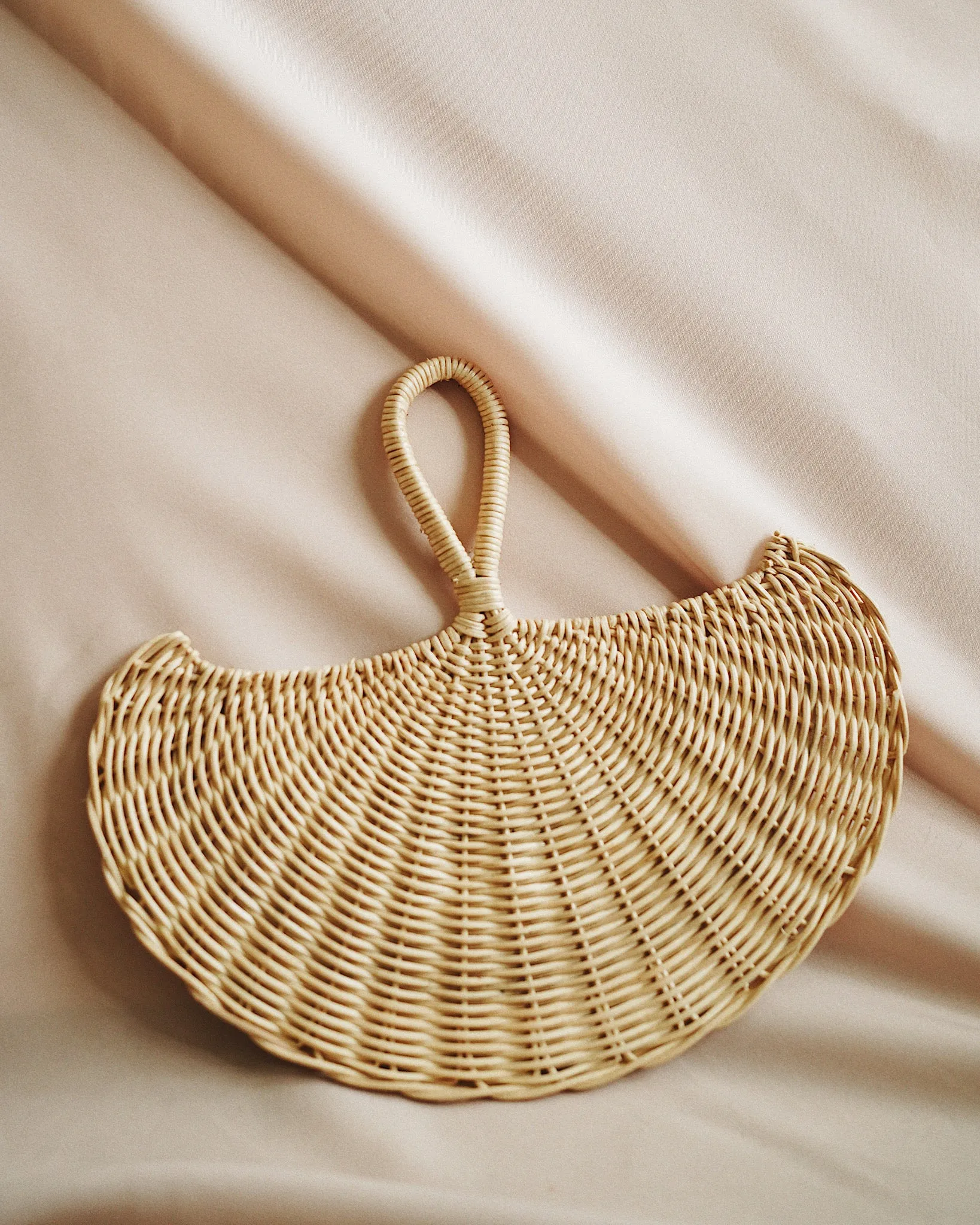 Rattan Hand Fan