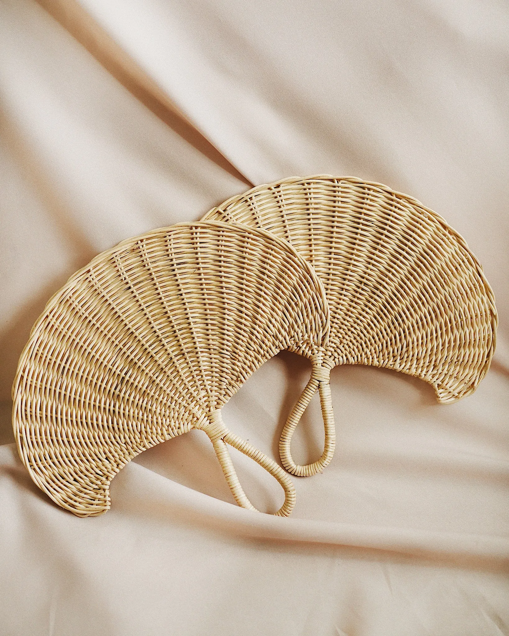 Rattan Hand Fan