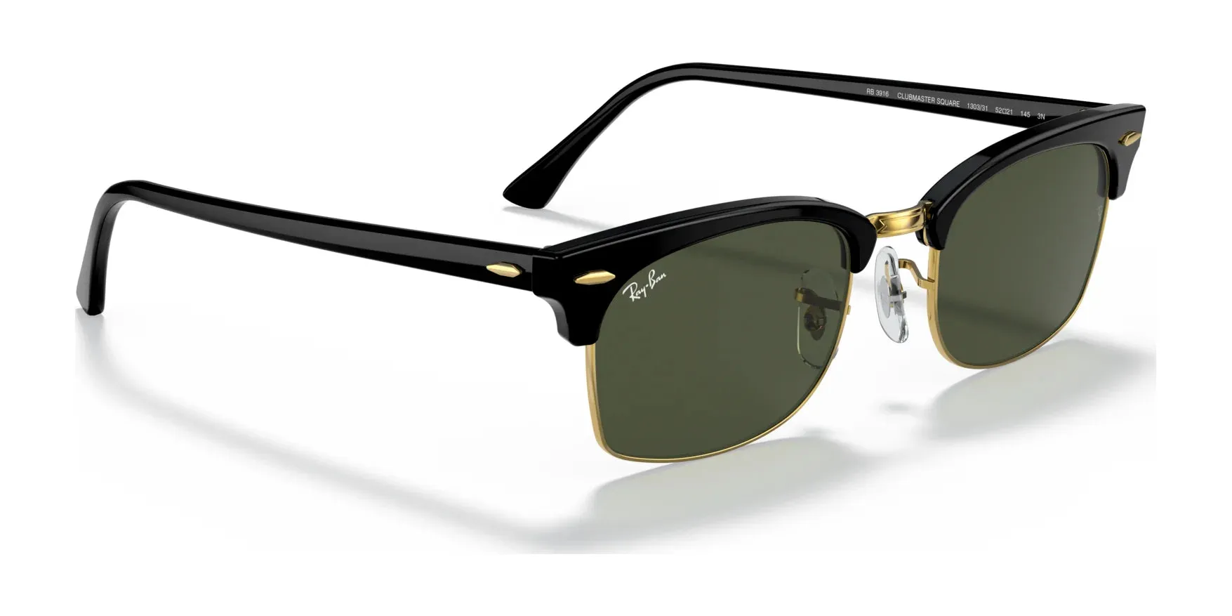 Ray-Ban CLUBMASTER SQUARE RB3916 Sunglasses | Size 52