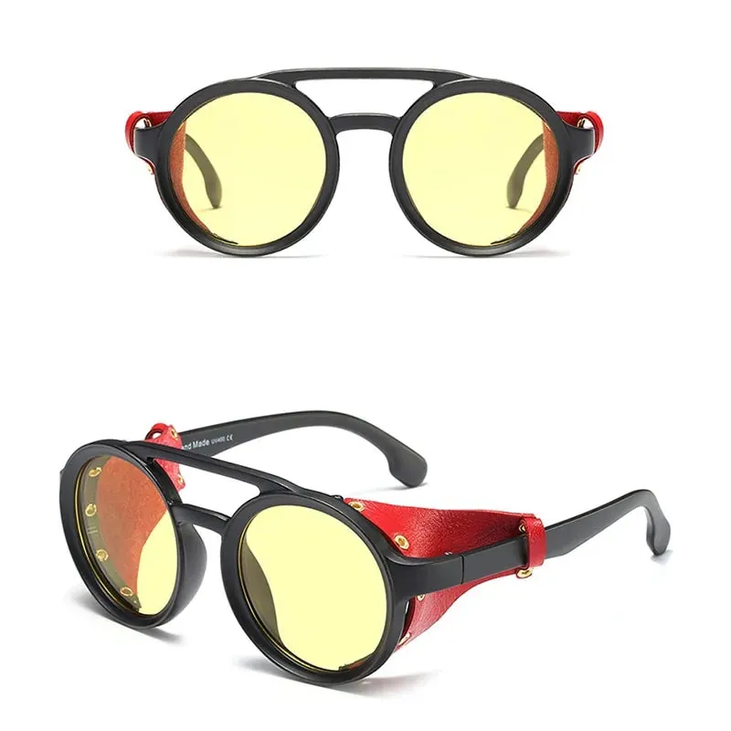 Retro Steampunk Goggles Sunglasses