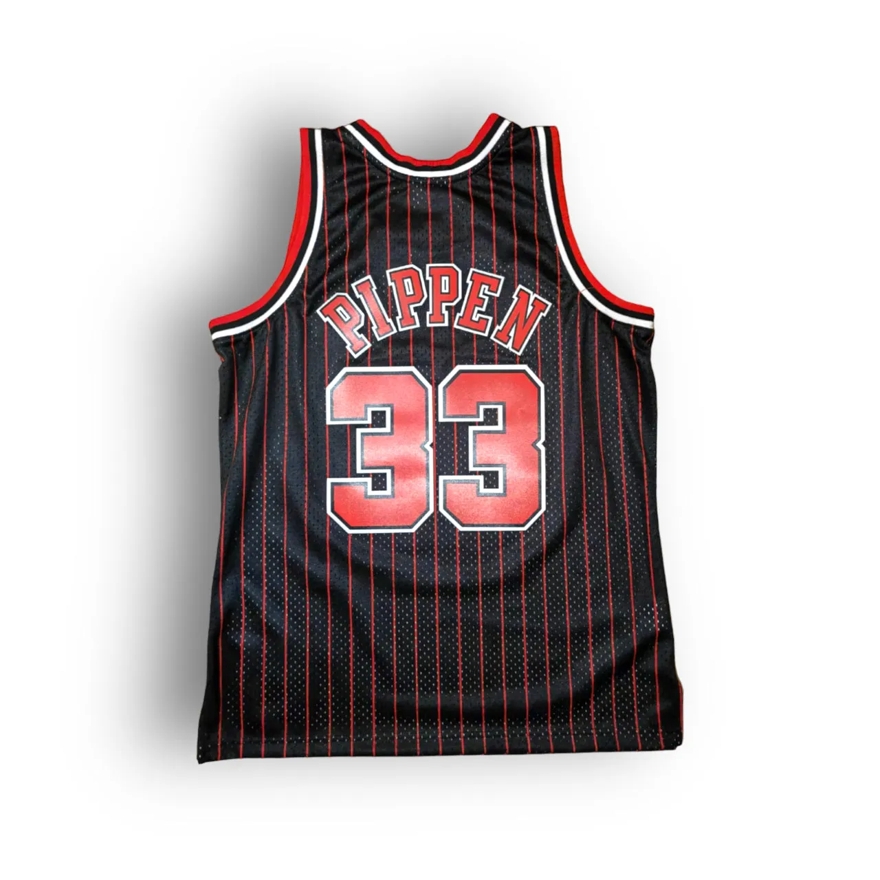 Scottie Pippen 1995-1996 Chicago Bulls Alternate Mitchell & Ness Swingman Jersey - Black