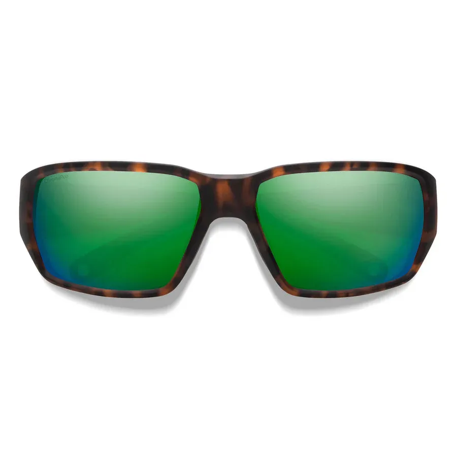 Smith Optics Hookset - Matte Tortoise Chromapop Glass Polarized Green Mirror