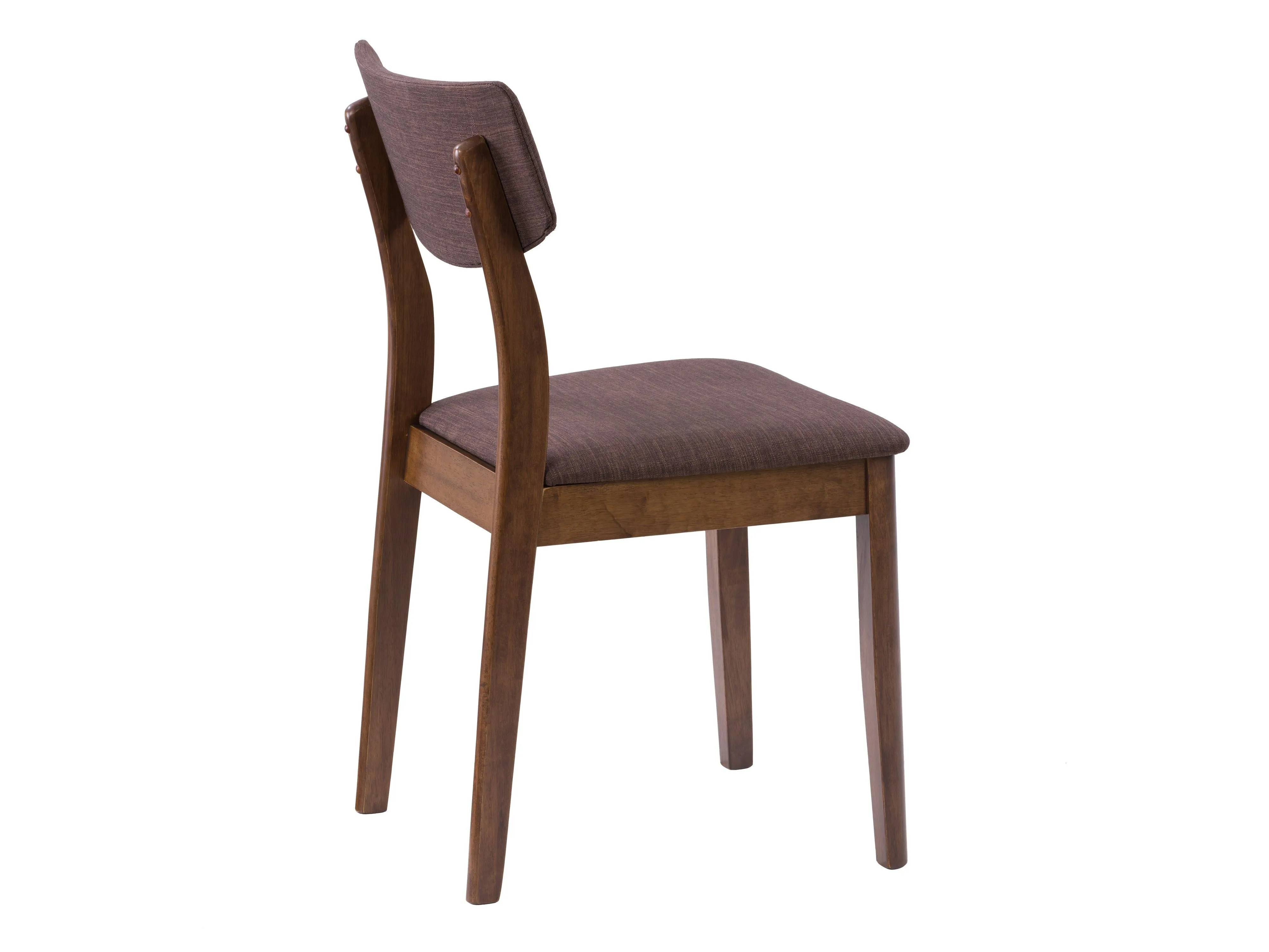 Walnut Dining Chairs, Set of 2